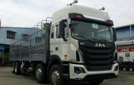 Xe tải Trên 10 tấn   2017 - Bán xe tải JAC 5 chân K5, tải trọng 22 tấn, trả trước 500 triệu giá 1 tỷ 420 tr tại Tp.HCM
