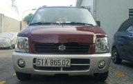 Suzuki Wagon R 2001 - Bán Suzuki Wagon R sản xuất 2001, màu đỏ xe gia đình. giá 12 triệu tại Tp.HCM