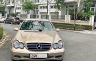 Mercedes-Benz C class 2002 - Cần bán Mercedes C200 đời 2002, màu ghi vàng xe gia đình giá 158 triệu tại Hà Nội