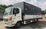 Hino FC 2018 - Hino FC 2018 mui bạt tải 6t4 thùng nhôm dài 6m7 cũ đã sử dụng giá 870 triệu tại Tp.HCM
