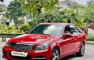 Mercedes-Benz C250 2013 - Bán Mercedes C250 sản xuất năm 2013, màu đỏ giá 640 triệu tại Hà Nội