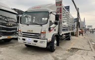 2021 - Bán xe tải Jac N800 mui bạt động cơ Cummins thùng dài 7m6 giá 737 triệu tại Tp.HCM