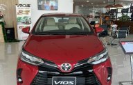 Bán ô tô Toyota Vios đời 2021, màu đỏ giá cạnh tranh giá 581 triệu tại Tp.HCM