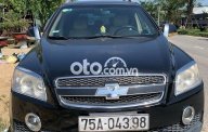 Chevrolet Captiva 2.0MT 2008 - Cần bán xe Chevrolet Captiva 2.0MT năm sản xuất 2008, màu đen giá 195 triệu tại TT - Huế