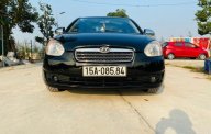 Hyundai Verna 1.4L MT 2008 - Cần bán gấp Hyundai Verna 1.4L MT sản xuất 2008, màu đen, xe nhập  giá 168 triệu tại Hải Dương