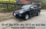 Ford Ranger 2013 - Bán Ford Ranger  XLT 4x4 MTnăm sản xuất 2013, màu đen giá cạnh tranh giá 395 triệu tại Bắc Kạn