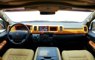 Toyota Hiace 2016 - Số sàn, máy xăng, limousin, 8 chỗ vip giá 498 triệu tại Tp.HCM