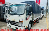 Xe tải 2,5 tấn - dưới 5 tấn 2022 - Xe tải Jac N350S tải trọng 3t49 thùng mui bạt dài 4m3 bảo hành 5 năm giá 450 triệu tại Tp.HCM