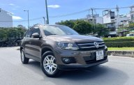 Volkswagen Tiguan 2014 - Nhập Đức 2014 màu nâu zin loại full đồ chơi nhà mua mới hơn 1 tỷ 500tr một đời trùm mền ít đi giá 535 triệu tại Tp.HCM