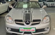 Mercedes-Benz SLK 350 AMG 2009 - Cần bán gấp Mercedes SLK 350 AMG sản xuất 2009, màu bạc, nhập khẩu nguyên chiếc số tự động giá 1 tỷ 100 tr tại Tp.HCM