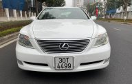 Lexus LS 460   L 2008 - Cần bán gấp Lexus LS 460 L sản xuất năm 2008, màu trắng, xe nhập giá 1 tỷ 50 tr tại Hà Nội