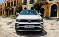 Volkswagen T-Cross Luxury 2023 - màu trắng cực sang, nhập khẩu nguyên chiếc, tặng phí trước bạ, voucher phụ kiện 200 triệu + 0% lãi suất giá 929 triệu tại Tp.HCM