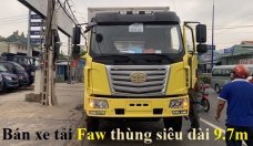 Bán xe tải Faw thùng kín dài 9m7 - Xe tải Faw thùng kín tải 7t2 thùng siêu dài 9m7 giá 970 triệu tại Đồng Nai