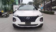 Hyundai Santa Fe 2.2 dầu cao cấp 2020 - Bán xe Hyundai Santa Fe 2.2 dầu cao cấp 2020, màu trắng, cam kết xe đẹp không đâm đụng giá 945 triệu tại Hà Nội