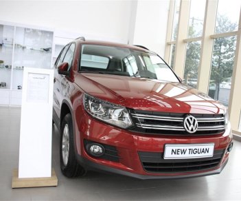 Volkswagen Tiguan   2015 - Cần bán xe Volkswagen Tiguan đời 2015, màu đỏ, nhập khẩu chính hãng
