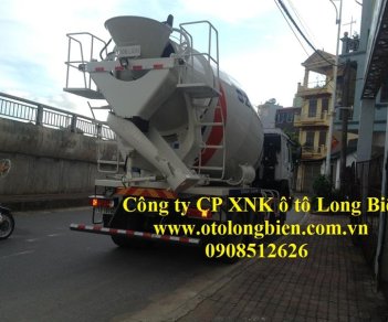 Xe tải Trên10tấn 2016 - Xe trộn bê tông Howo 9m3, 10m3, 12m3 tại Long Biên, Hà Nội 2016