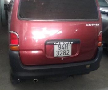Daihatsu Citivan   2001 - Bán Daihatsu Citivan sản xuất 2001, màu đỏ, xe nhập chính chủ