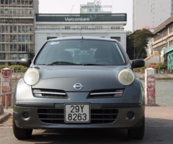 Nissan Micra   2006 - Cần bán gấp Nissan Micra sản xuất 2006, màu xám, nhập khẩu chính hãng chính chủ, giá chỉ 300 triệu