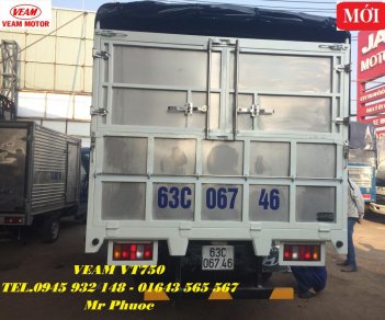 Veam VT750   2016 - Xe tải VEAM 7.5 tấn, xe tải VEAM VT750 7T5 2016 thùng mui bạt, xe tải VEAM 7.5T tặng trước bạ 100%