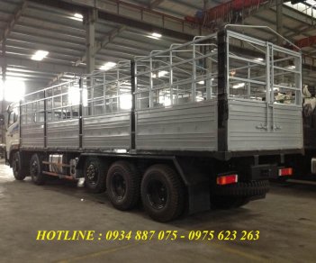 Dongfeng (DFM) B190 2015 - Bán xe tải Dongfeng Trường Giang 5 chân/5 giò 22 tấn/22 tân (22t) thùng dài 9.5m