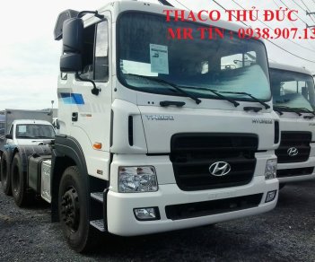 Thaco HYUNDAI HD1000 2015 - Bán xe đầu kéo Thaco Hyundai HD1000 đời 2015, màu trắng, nhập khẩu
