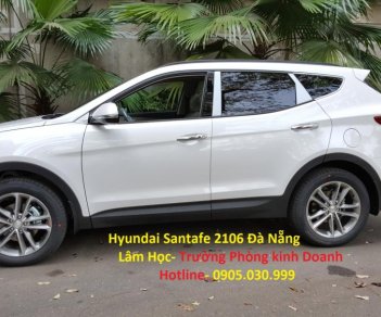 Hyundai Santa Fe 4WD 2016 - Bán Hyundai Santa Fe đời 2017, màu trắng