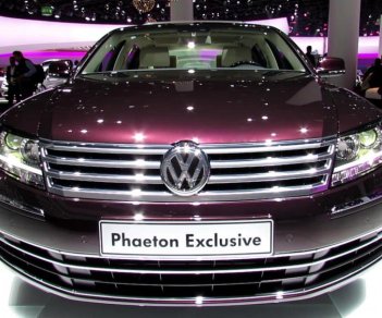 Volkswagen Phaeton 2014 - Cần bán xe Volkswagen Phaeton 2014 mới 100%, màu đen, xe nhập chính hãng 1 chiếc duy nhất Việt Nam. Sedan siêu sang