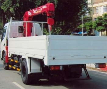 Hino XZU 650 2016 - Bán xe tải cẩu 2 tấn Hino XZU650L gắn cẩu Unic 2 tấn