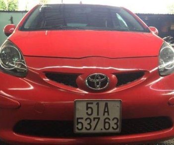 Toyota Aygo 2009 - Cần bán lại xe Toyota Aygo đời 2009, màu đỏ  