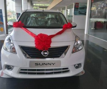 Nissan Sunny MT 2016 - Nissan Sunny XV Tự động 2017, màu trắng, khuyến mãi hấp dẫn nhất. Hotline 0985411427