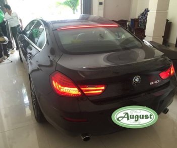 BMW 6 Series GC 2015 - Cần bán BMW 6 Series GC đời 2015, màu đen, xe nhập
