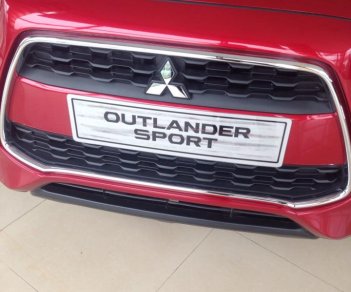 Mitsubishi Outlander Sport CVT   2015 - Bán xe Mitsubishi Outlander CVT mới màu đỏ, Nhập Khẩu Nhật Bản