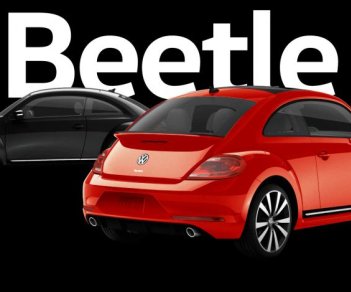 Volkswagen Beetle 1.4l TSI  2016 - Bán xe Volkswagen Beetle Dune 1.4L đời 2016, màu đỏ, nhập khẩu Đức. LH Hương 0902.608.293