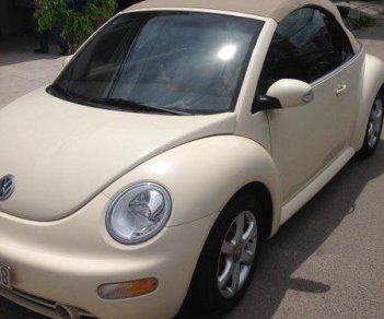 Volkswagen Beetle 2003 - Bán Volkswagen Beetle đời 2003, màu kem (be) 