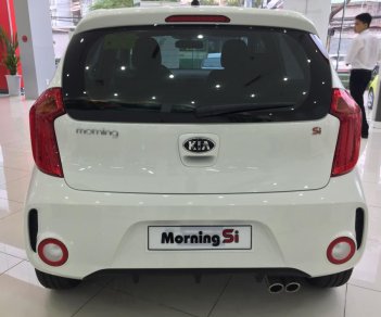 Kia Morning 1.25 SI MT 2018 - Bán xe Kia Morning Si đời 2018, màu trắng