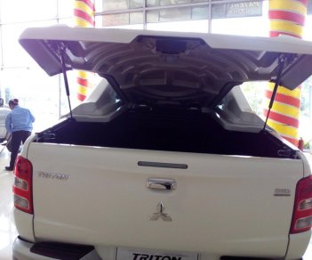 Mitsubishi Triton GLS 2015 - Bán Mitsubishi Triton GLS 2015, màu trắng, nhập khẩu nguyên chiếc