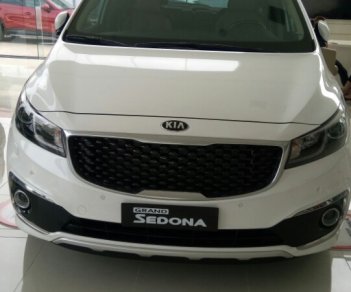 Kia VT250 GAT 2018 - Cần bán Kia Sedona GAT đời 2018, màu trắng, hỗ trợ trả góp. LH 0989.240.241