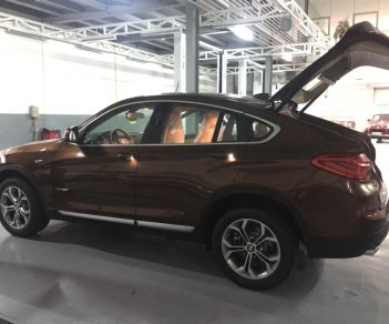 BMW X4 2017 - Bán xe BMW X4 2017, màu nâu, nhập khẩu nguyên chiếc, ưu đãi lớn dịp khai trương