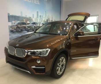 BMW X4 2017 - Bán xe BMW X4 2017, màu nâu, nhập khẩu nguyên chiếc, ưu đãi lớn dịp khai trương