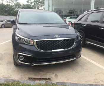 Kia VT250 DAT 2018 - Cần bán Kia Sedona DAT năm 2018, màu xanh, hỗ trợ trả góp, LH 0989 240 241