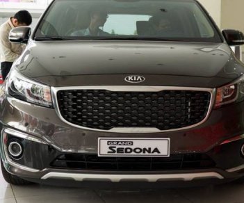 Kia VT250 GATH 2018 - Cần bán Kia Sedona GATH năm 2018, màu nâu, hỗ trợ trả góp, LH: 0989.240.241