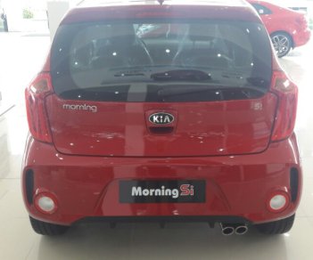 Kia Morning SI 2018 - Cần bán xe Kia Morning SI năm 2018, màu đỏ, giá chỉ 345 triệu, LH 0989.240.241