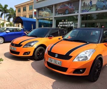 Suzuki Swift 2017 - Bán xe Suzuki Swift 2017 Km 110tr, hai màu