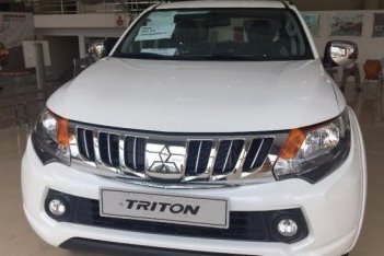 Mitsubishi Triton 2017 - Bán xe Triton 1 cầu, số tự động, xe nhập khẩu, giá tốt tại Quảng Nam, LH Quang: 0905596067