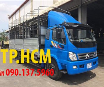 Thaco OLLIN 900A 2016 - TP. HCM bán Thaco Ollin 900A mới, màu xanh, mui bạt tôn kẽm