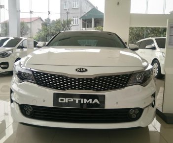 Kia Optima GAT 2018 - Bán xe Kia Optima GAT sản xuất 2018, màu trắng, hỗ trợ trả góp, LH 0989.240.241