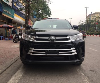 Toyota Highlander 2018 - Giao ngay Toyota Highlander 2018 màu đen, trắng, đỏ, xám, nâu, giá tốt nhất