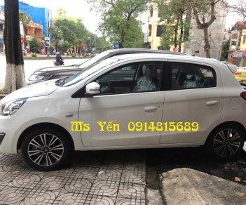 Mitsubishi Mirage 1.2CVT 2018 - Bán xe Mirage 5 chỗ nhập khẩu giá rẻ tại Quảng Bình, hỗ trợ làm giấy tờ, giao xe tận nơi, liên hệ 0914815689