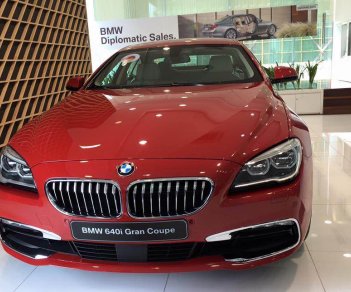 BMW 6 Series 640i Gran Coupe 2017 - Bán xe BMW 6 Series 640i Gran Coupe 2017, màu đỏ, nhập khẩu chính hãng