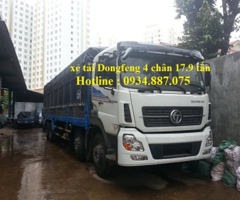 Dongfeng (DFM) L315 2017 - Bán xe tải Dongfeng 4 chân 17.9 tấn – xe tải Dongfeng Trường Giang 4 chân 17.9 tấn